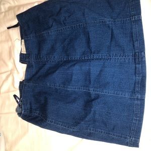 Altard State Denim mini skirt
